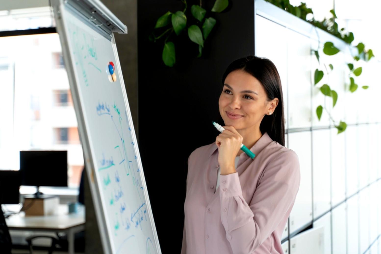 Support-Team bei der Beantwortung von Teilnehmerfragen