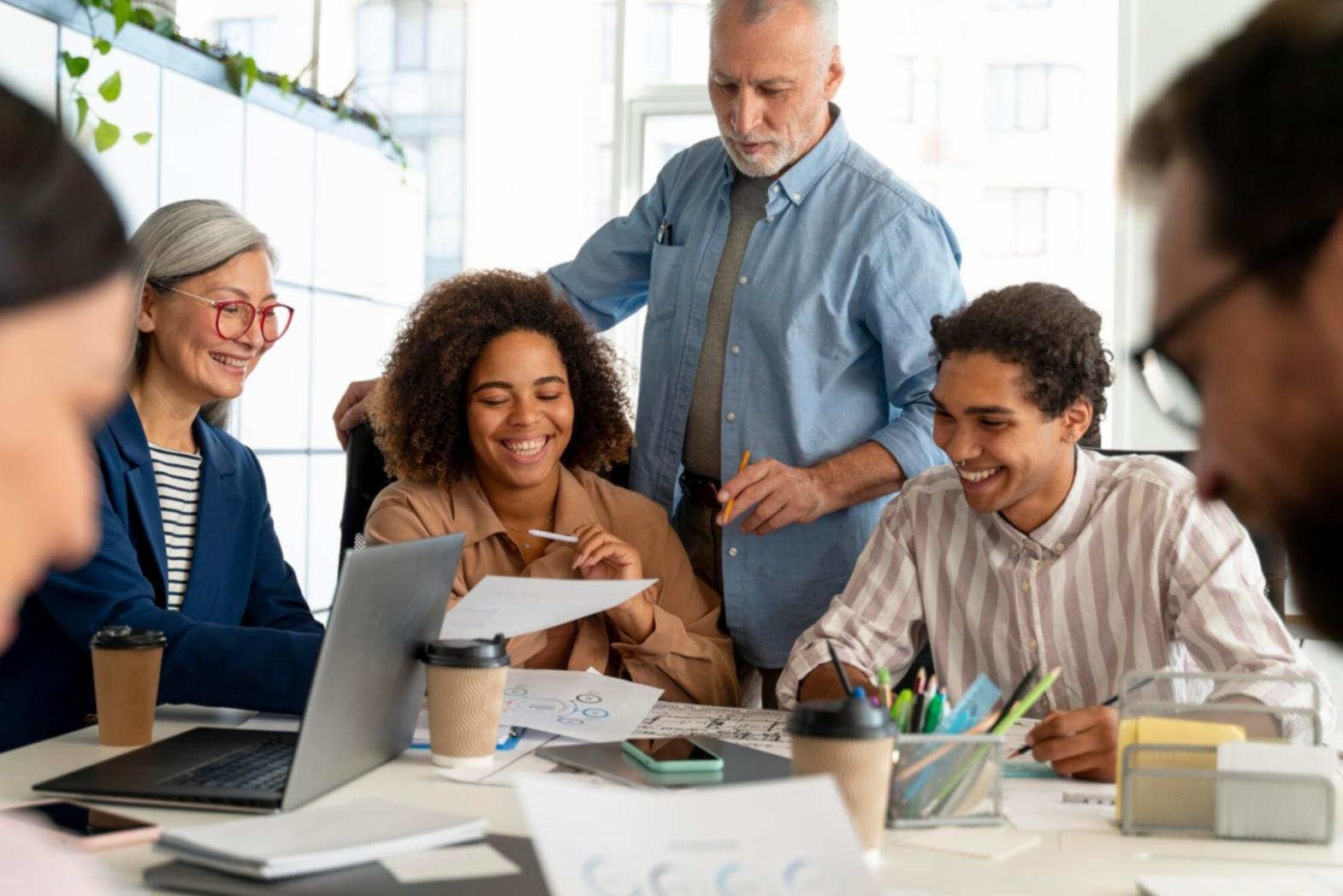 Analyse-Dashboard während einer SEO-Schulung